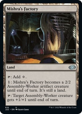 Image for Mishra's Factory (Jumpstart 2022) (816) - Magic: The Gathering