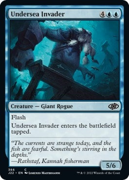 Image for Undersea Invader (Jumpstart 2022) (366) - Magic: The Gathering