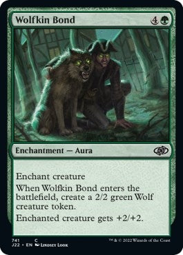 Image for Wolfkin Bond (Jumpstart 2022) (741) - Magic: The Gathering