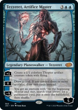 Image for Tezzeret, Artifice Master (Jumpstart 2022) (360) - Magic: The Gathering