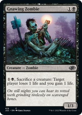 Image for Gnawing Zombie (Jumpstart 2022) (419) - Magic: The Gathering