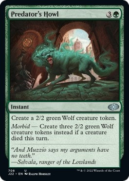 Image for Predator's Howl (Jumpstart 2022) (708) - Magic: The Gathering