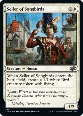 Image for Seller of Songbirds (Jumpstart 2022) (240) - Magic: The Gathering