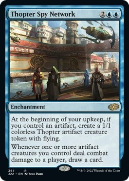 Image for Thopter Spy Network (Jumpstart 2022) (361) - Magic: The Gathering