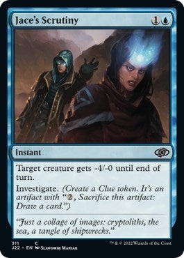 Image for Jace's Scrutiny (Jumpstart 2022) (311) - Magic: The Gathering