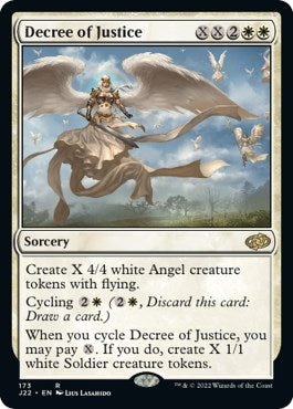 Image for Decree of Justice (Jumpstart 2022) (173) - Magic: The Gathering