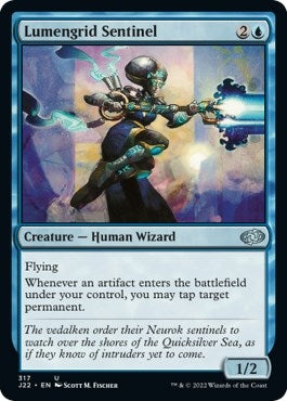 Image for Lumengrid Sentinel (Jumpstart 2022) (317) - Magic: The Gathering