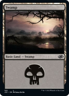 Image for Swamp (105) (Jumpstart 2022) (105) - Magic: The Gathering