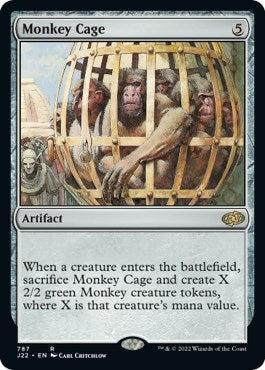 Image for Monkey Cage (Jumpstart 2022) (787) - Magic: The Gathering