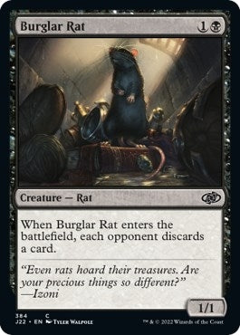 Image for Burglar Rat (Jumpstart 2022) (384) - Magic: The Gathering
