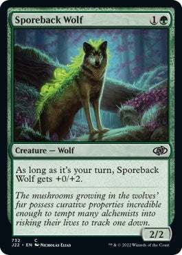 Image for Sporeback Wolf (Jumpstart 2022) (732) - Magic: The Gathering