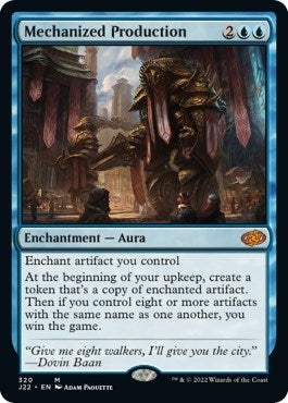 Image for Mechanized Production (Jumpstart 2022) (320) - Magic: The Gathering