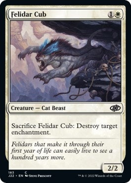 Image for Felidar Cub (Jumpstart 2022) (183) - Magic: The Gathering