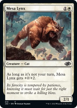 Image for Mesa Lynx (Jumpstart 2022) (214) - Magic: The Gathering