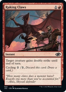 Image for Raking Claws (Jumpstart 2022) (584) - Magic: The Gathering