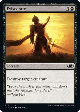 Image for Eviscerate (Jumpstart 2022) (412) - Magic: The Gathering