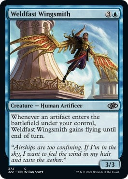 Image for Weldfast Wingsmith (Jumpstart 2022) (372) - Magic: The Gathering