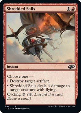 Image for Shredded Sails (Jumpstart 2022) (599) - Magic: The Gathering