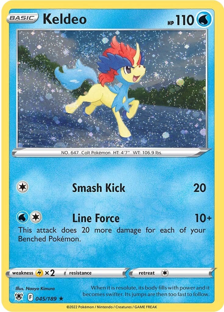 Image for Keldeo - 045/189 (Cosmos Holo) (Miscellaneous Cards & Products) (045/189) - Pokemon