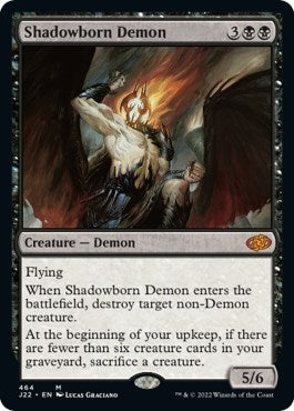 Image for Shadowborn Demon (Jumpstart 2022) (464) - Magic: The Gathering