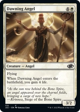 Image for Dawning Angel (Jumpstart 2022) (170) - Magic: The Gathering