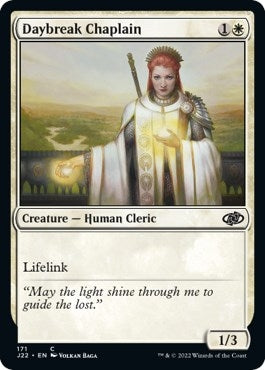Image for Daybreak Chaplain (Jumpstart 2022) (171) - Magic: The Gathering