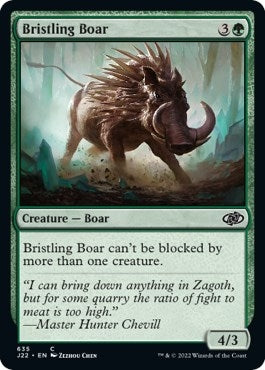 Image for Bristling Boar (Jumpstart 2022) (635) - Magic: The Gathering