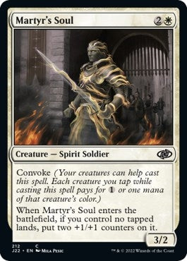 Image for Martyr's Soul (Jumpstart 2022) (212) - Magic: The Gathering