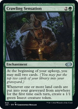 Image for Crawling Sensation (Jumpstart 2022) (642) - Magic: The Gathering