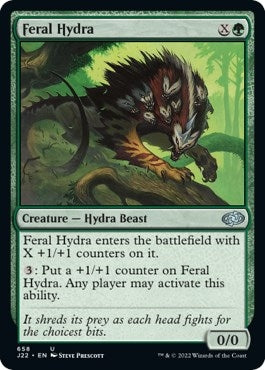 Image for Feral Hydra (Jumpstart 2022) (658) - Magic: The Gathering