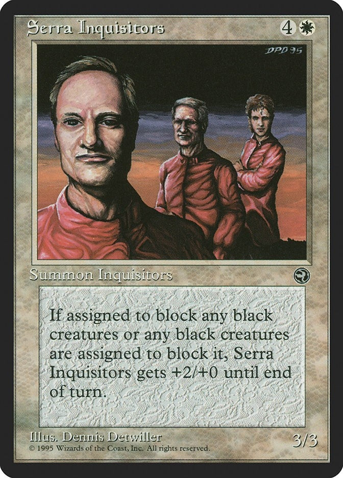 Image for Serra Inquisitors (Homelands) - Magic: The Gathering