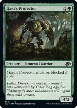 Image for Gaea's Protector (Jumpstart 2022) (664) - Magic: The Gathering