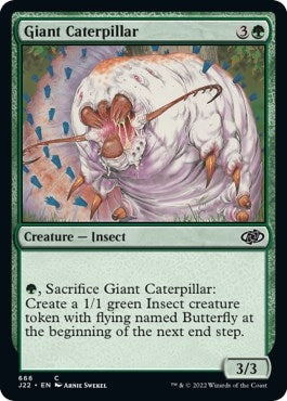 Image for Giant Caterpillar (Jumpstart 2022) (666) - Magic: The Gathering