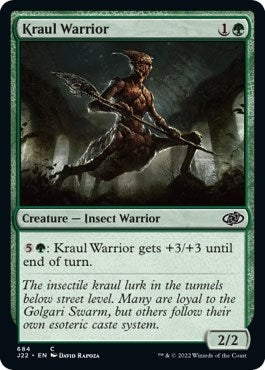 Image for Kraul Warrior (Jumpstart 2022) (684) - Magic: The Gathering