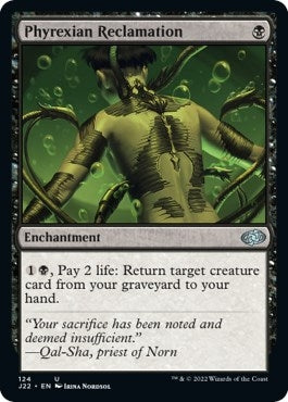 Image for Phyrexian Reclamation (Jumpstart 2022) (124) - Magic: The Gathering