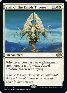 Image for Sigil of the Empty Throne (Jumpstart 2022) (244) - Magic: The Gathering