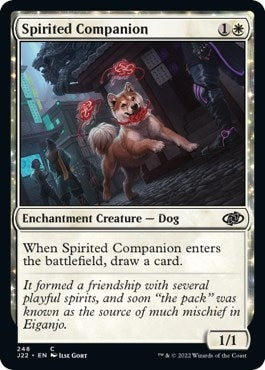 Image for Spirited Companion (Jumpstart 2022) (248) - Magic: The Gathering