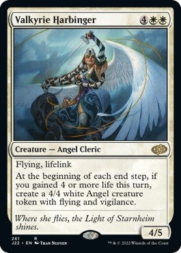 Image for Valkyrie Harbinger (Jumpstart 2022) (261) - Magic: The Gathering