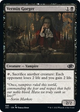 Image for Vermin Gorger (Jumpstart 2022) (485) - Magic: The Gathering