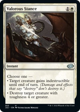Image for Valorous Stance (263) (Jumpstart 2022) (263) - Magic: The Gathering