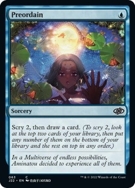 Image for Preordain (Jumpstart 2022) (63) - Magic: The Gathering