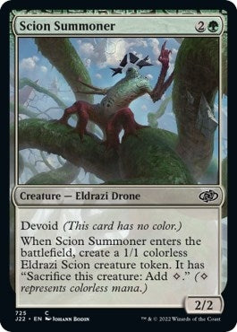 Image for Scion Summoner (Jumpstart 2022) (725) - Magic: The Gathering