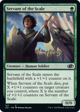 Image for Servant of the Scale (Jumpstart 2022) (727) - Magic: The Gathering