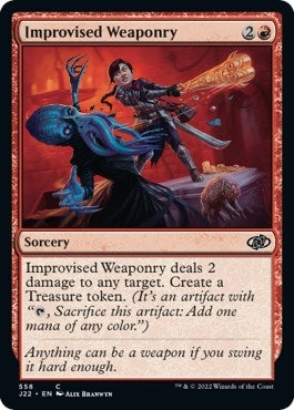 Image for Improvised Weaponry (Jumpstart 2022) (558) - Magic: The Gathering
