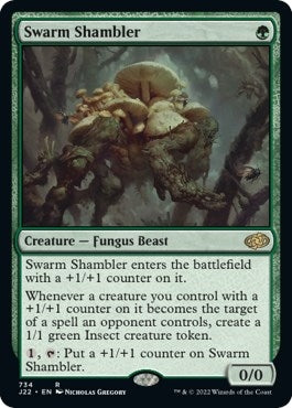 Image for Swarm Shambler (Jumpstart 2022) (734) - Magic: The Gathering