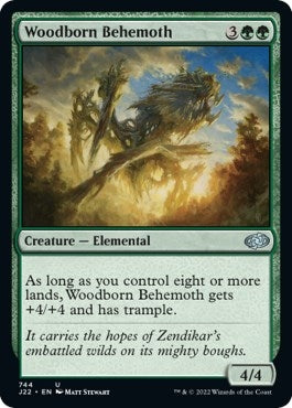 Image for Woodborn Behemoth (Jumpstart 2022) (744) - Magic: The Gathering