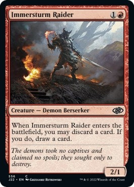Image for Immersturm Raider (Jumpstart 2022) (556) - Magic: The Gathering
