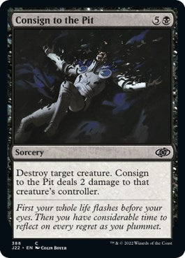 Image for Consign to the Pit (Jumpstart 2022) (388) - Magic: The Gathering