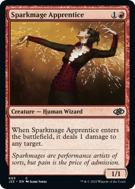 Image for Sparkmage Apprentice (Jumpstart 2022) (603) - Magic: The Gathering