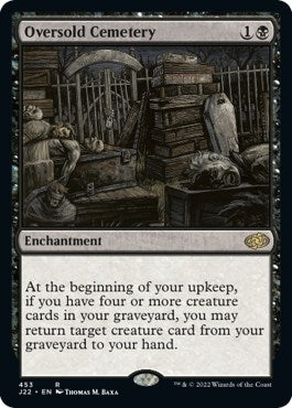 Image for Oversold Cemetery (Jumpstart 2022) (453) - Magic: The Gathering